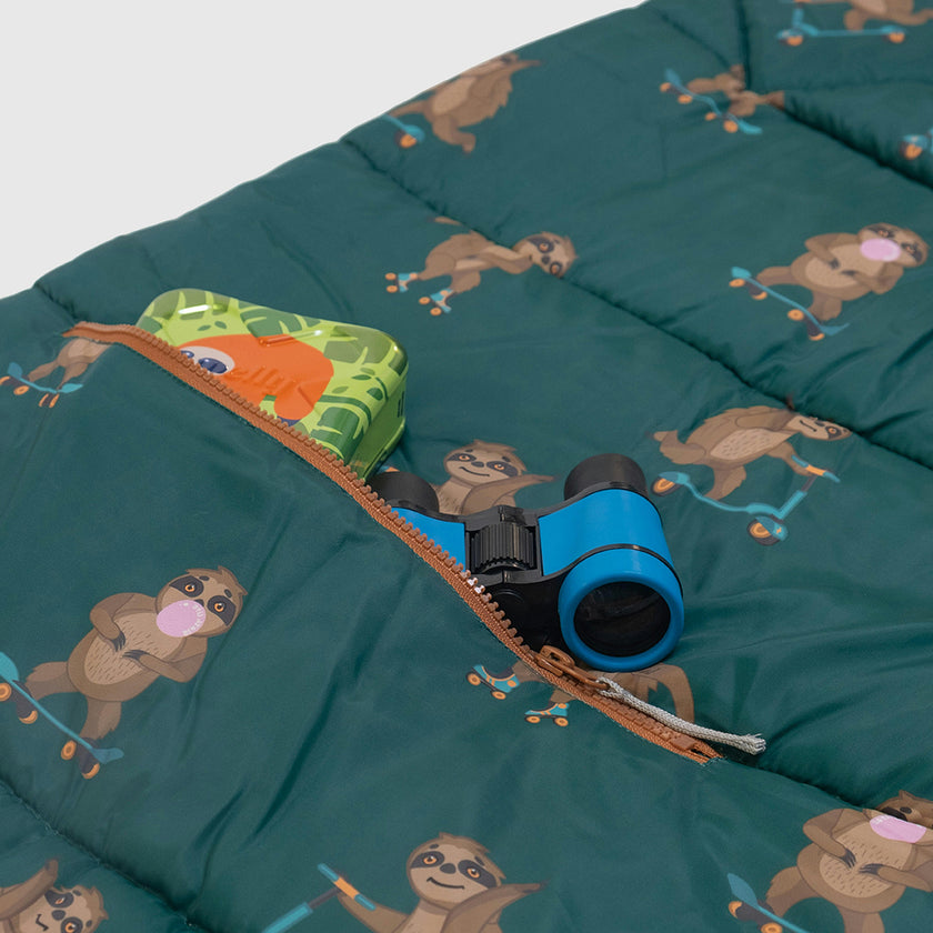 Sleep-N-Pack™ – Little Kid Size | Pals in Print: Skating Sloths