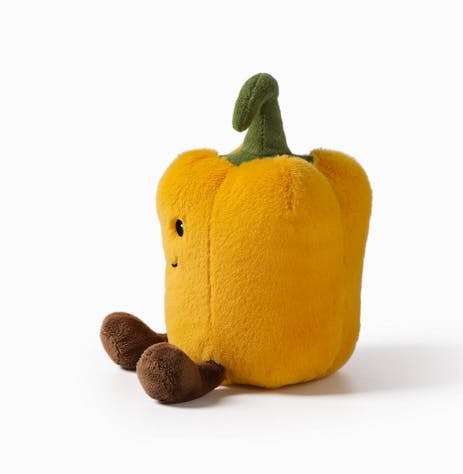 McHugs Naive Yellow Pepper Stuffed plushie 18cm