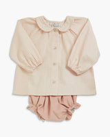 Colinette Blouse Pink Vichy Twill