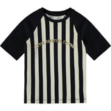 Black Striped UV Sun Protection T-Shirt