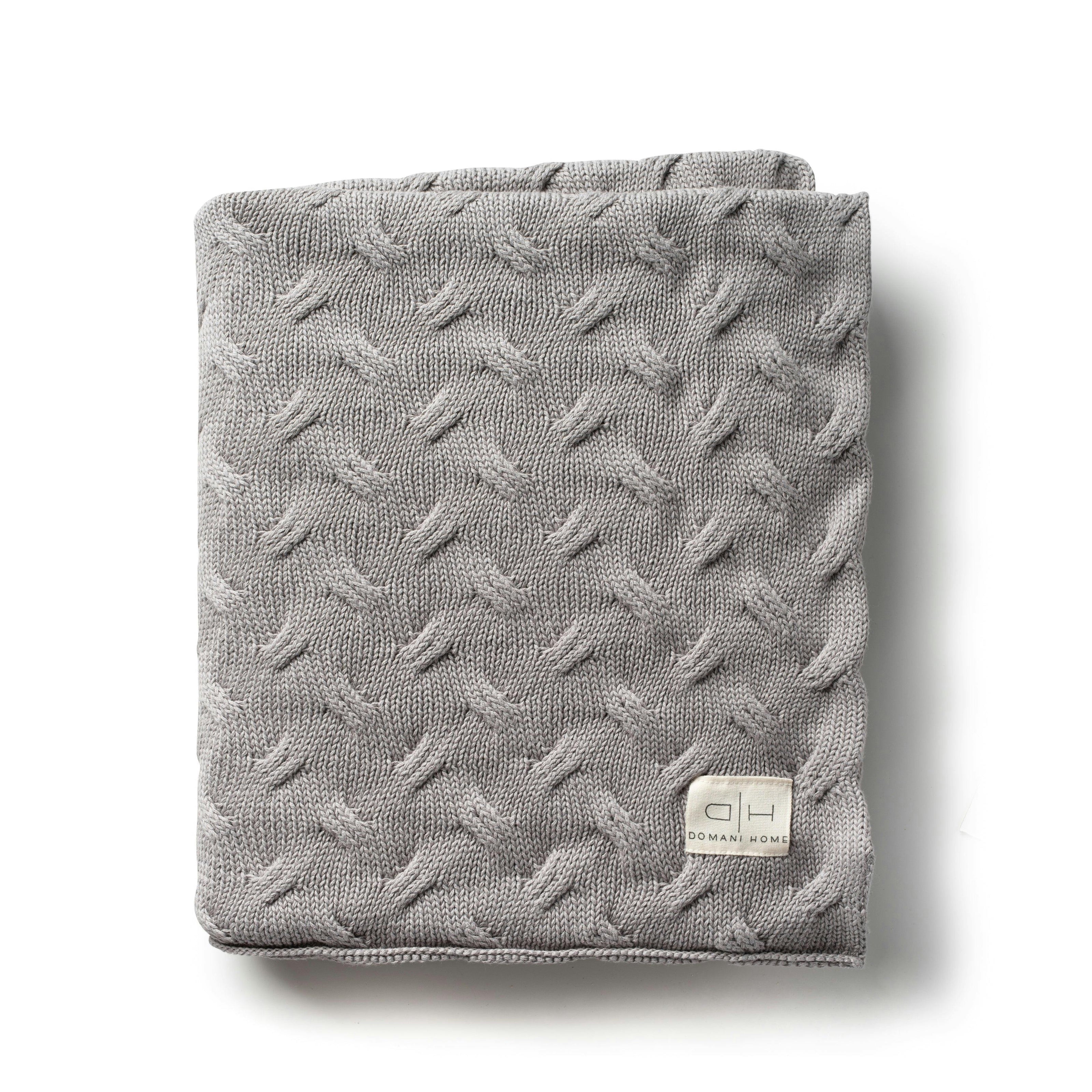 Waves Throw Gray