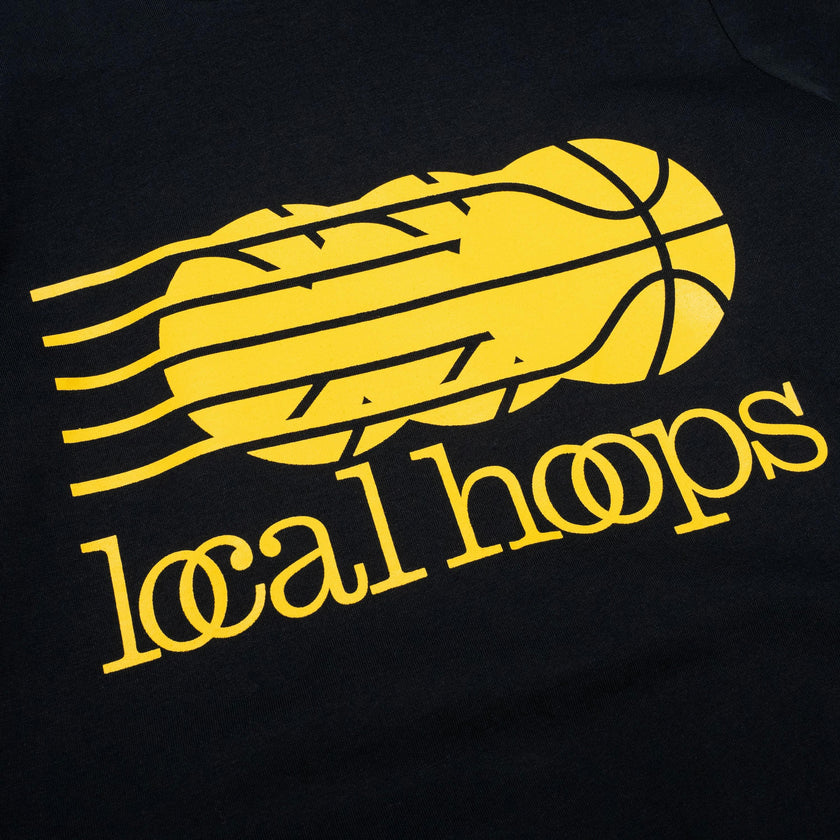 Kids Navy and Yellow Triple Ball Tee