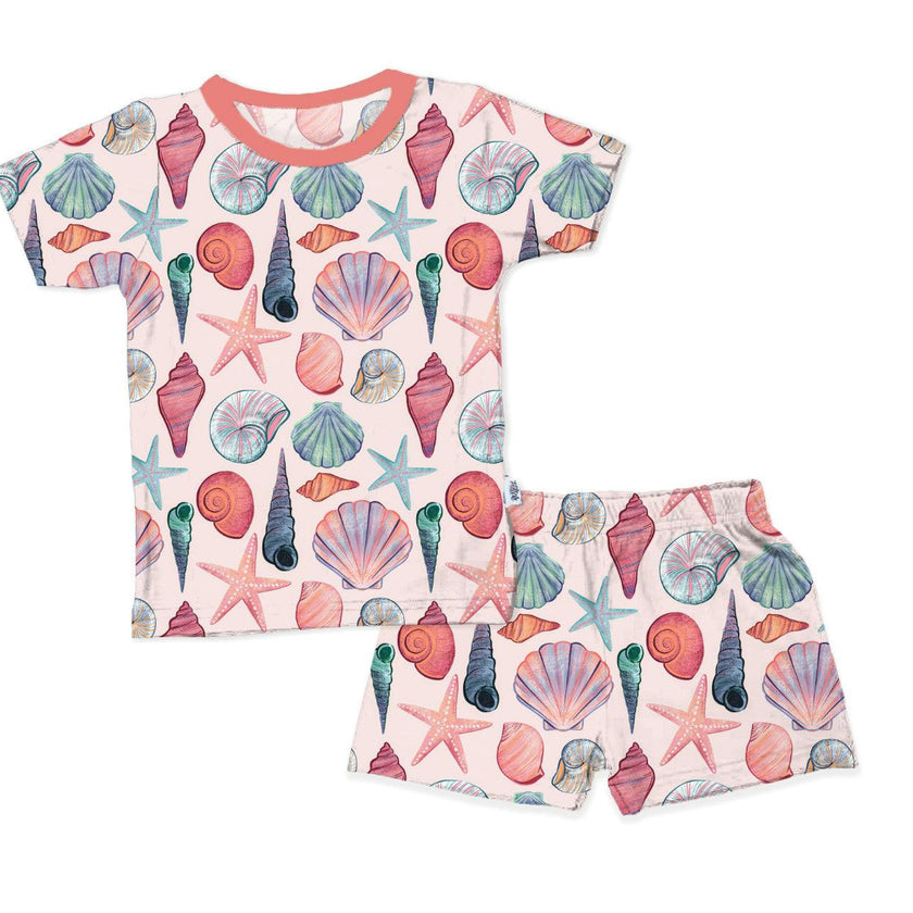 Cute as Shell 2 Piece Shorts Set