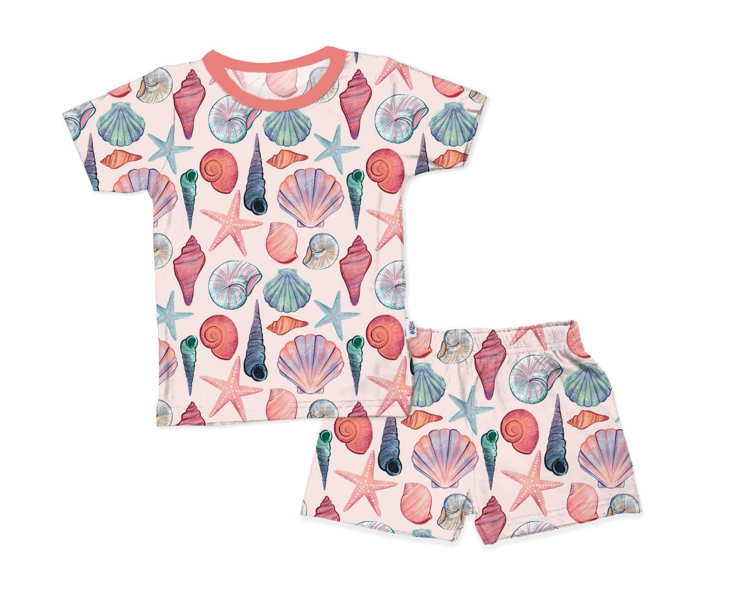 Cute as Shell 2 Piece Shorts Set