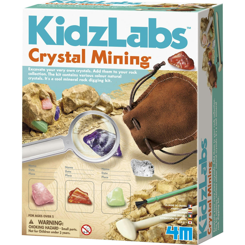 4M Kidzlabs Crystal Mining Kit