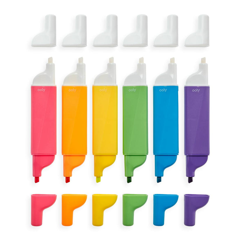 Do-Overs Erasable Highlighters - Set of 6