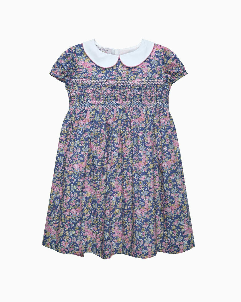 Smocked Dress in Tatum