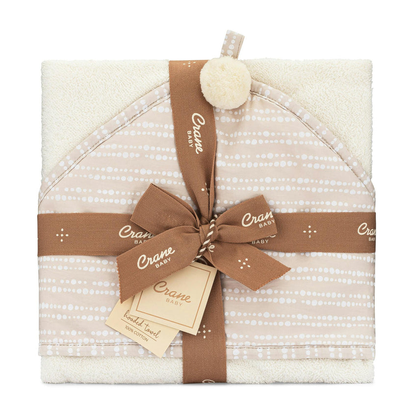 Cove Dot Hooded Baby Bath Towel