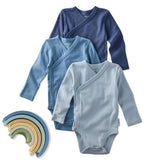 STERLING 3-Pack Side Snap Bodysuit