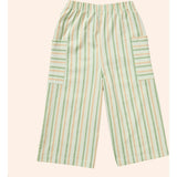 Stripe Mix Pocket Pants