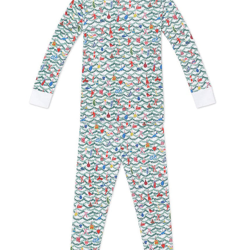 Oh Christmas Tree Two Piece Kids Pajamas
