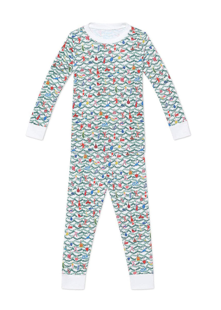 Oh Christmas Tree Two Piece Kids Pajamas