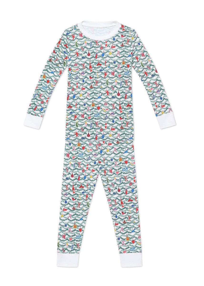 Oh Christmas Tree Two Piece Kids Pajamas