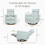 Morris & Co. x Namesake Willa Plus Power Glider Recliner w/ Power Headrest