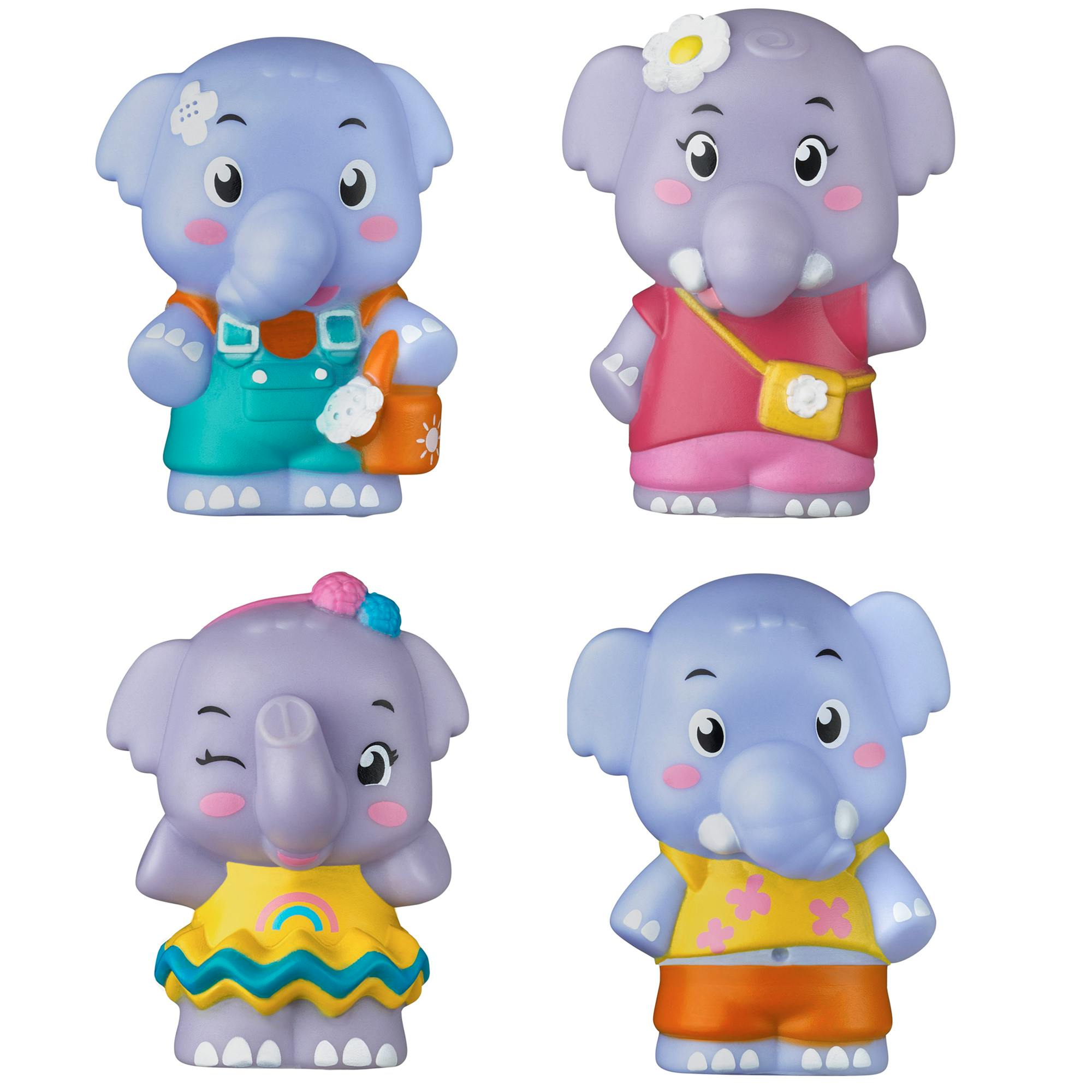 Timber Tots: 4 Characters - Elephant Family