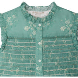BONPOINT Fabiola Dress - Emerald