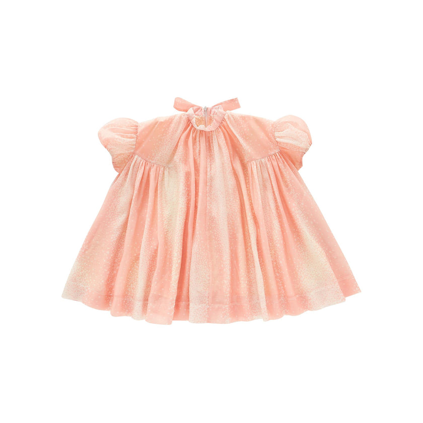 Tent Dress with Puff Sleeves
