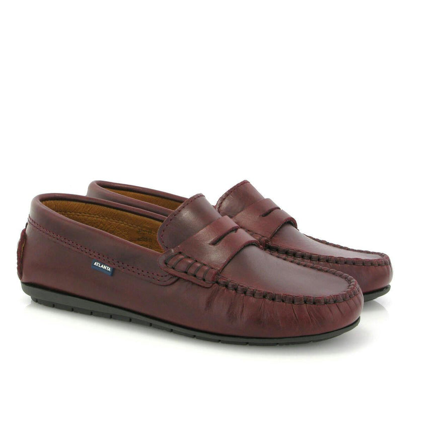 032 Walkers - burgundy pull up