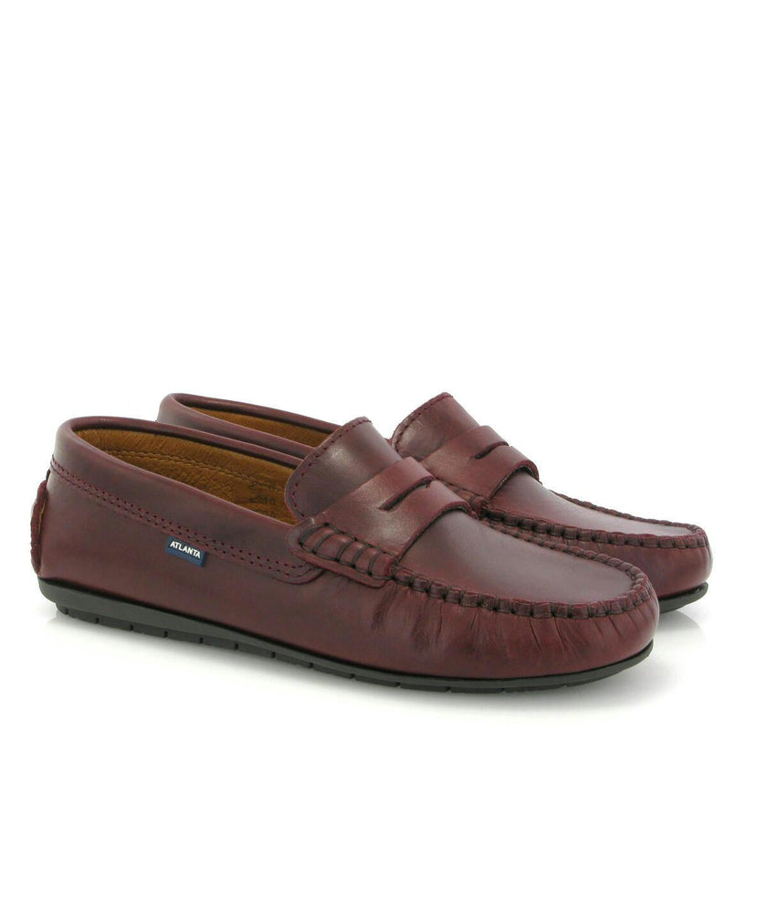 032 Walkers - burgundy pull up
