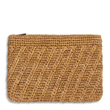 Allegra Raffia Pouch