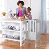 Contemporary Kitchen Helper Stool