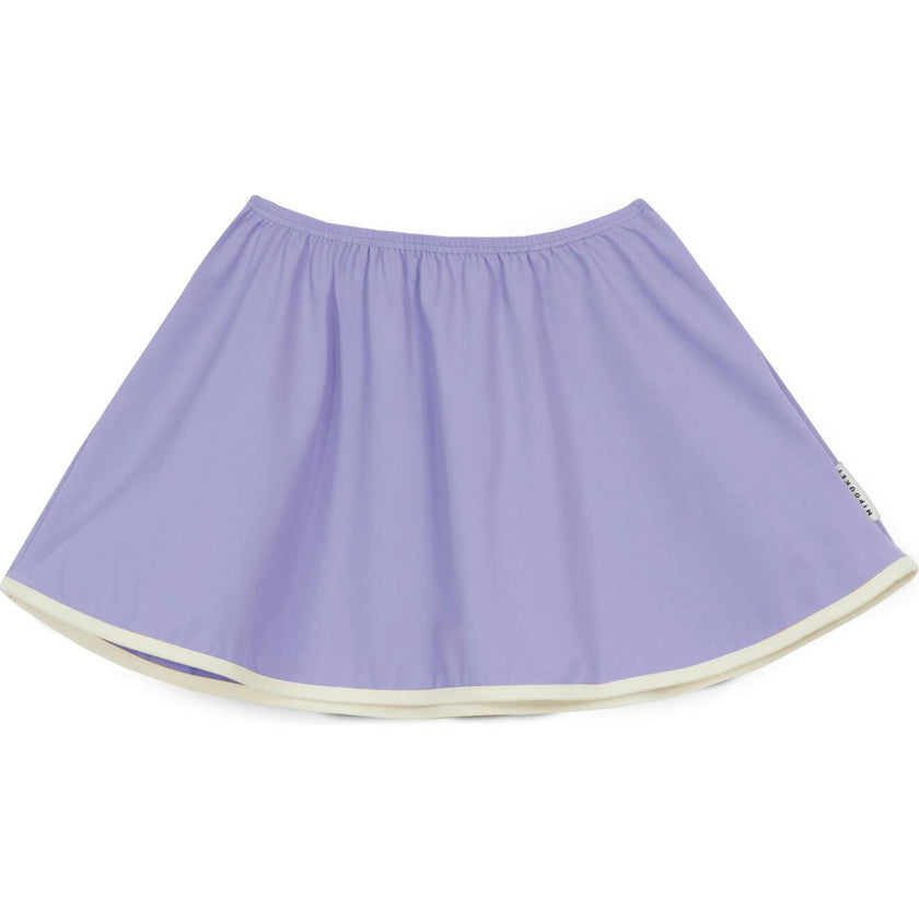Mipounet SS26 Pauline, Swimwear Skirt Ecru Mauve