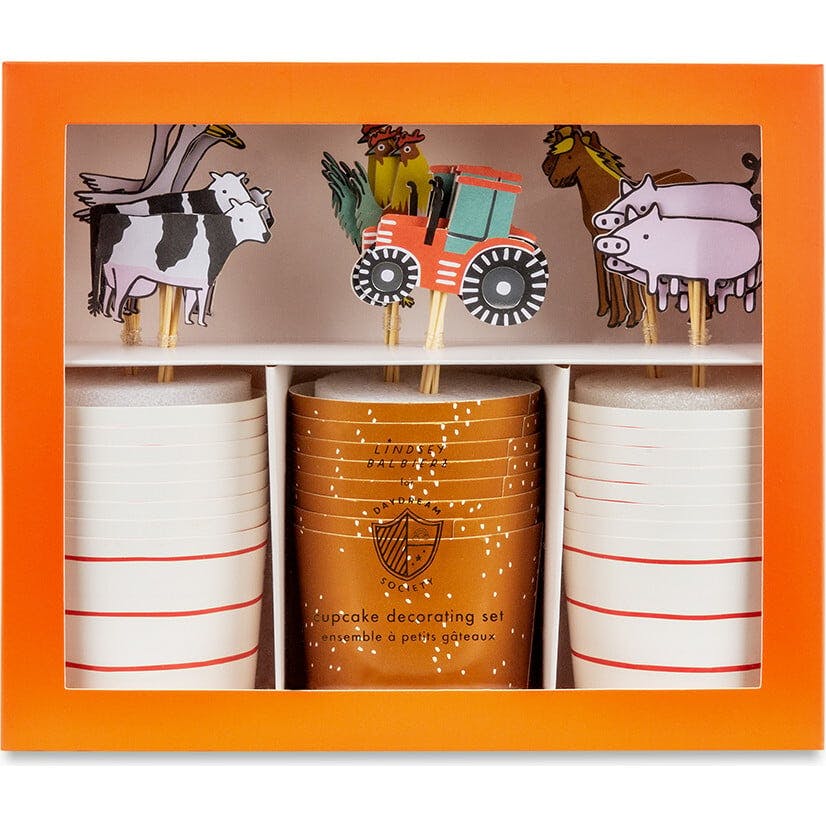 On the Farm Cupcake Decorating Set