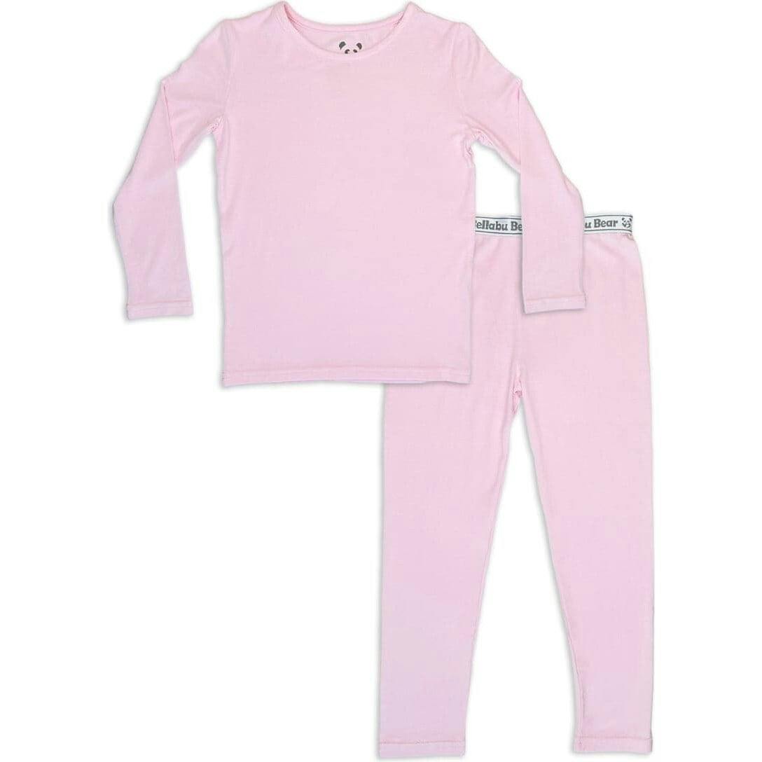 Blush Pink Bamboo Kids Pajamas
