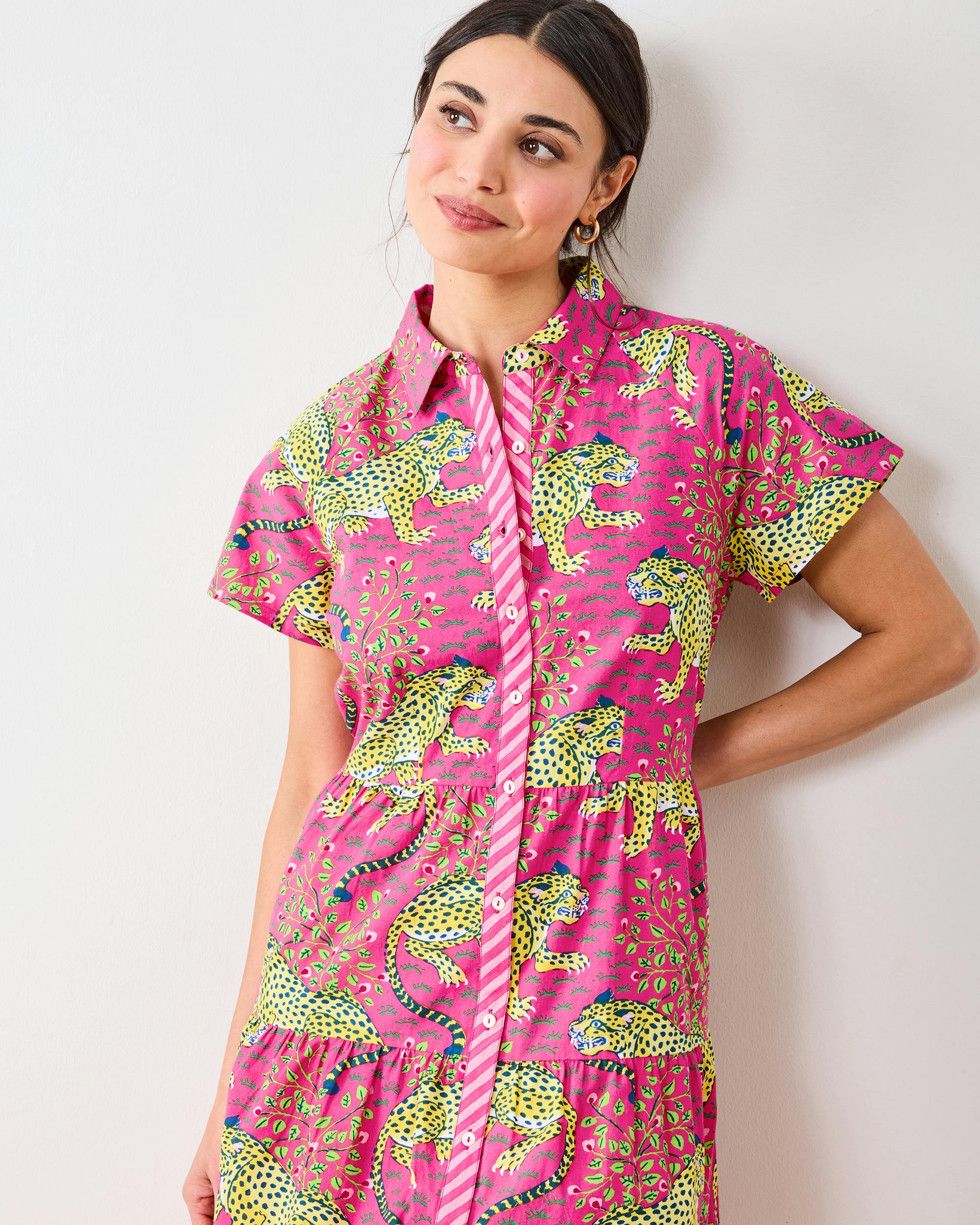 Bagheera - Easy Elegance Dress - Hot Pink