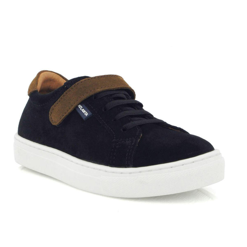 Sneaker, Black Suede