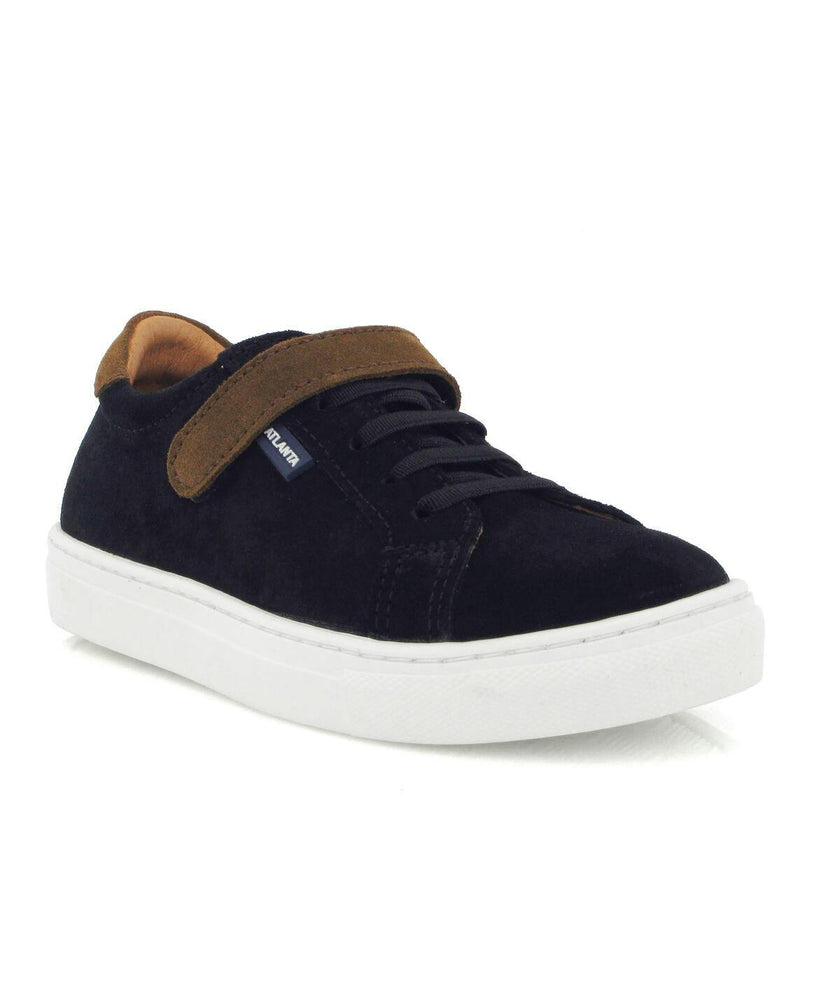 Sneaker, Black Suede