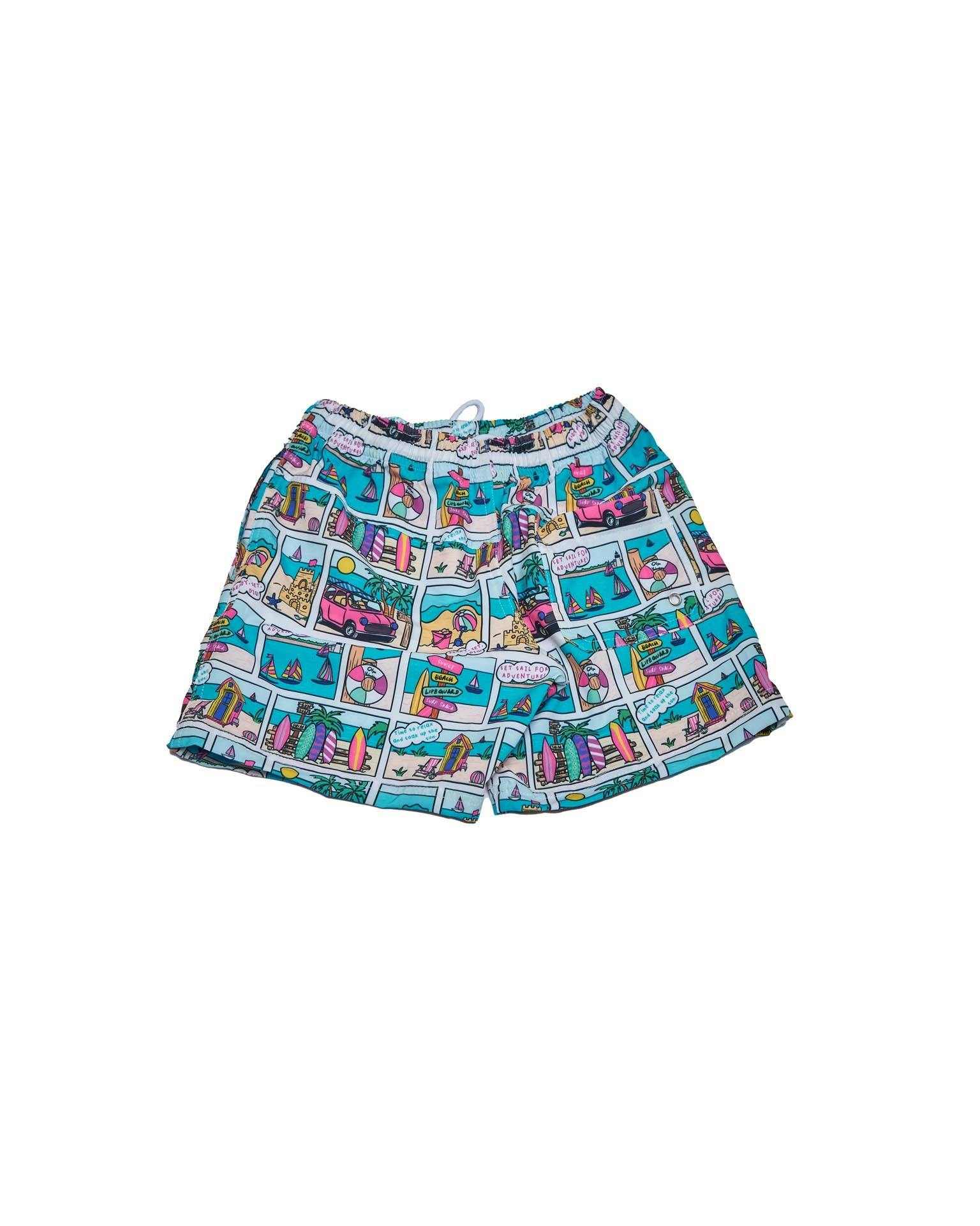 Boys Board Shorts (Bondi Print)