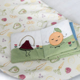 Clementine Fruits & Veggies Soft Plush Activity Book