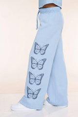 Cloud Soft French Terry Wide Leg Pant