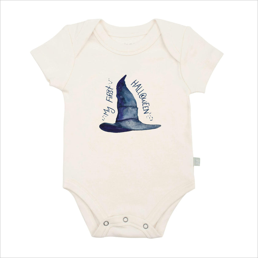 graphic bodysuit | my first halloween hat