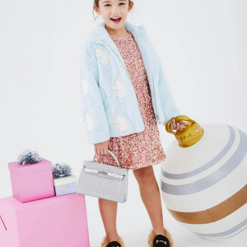 Sky Faux Fur Coat