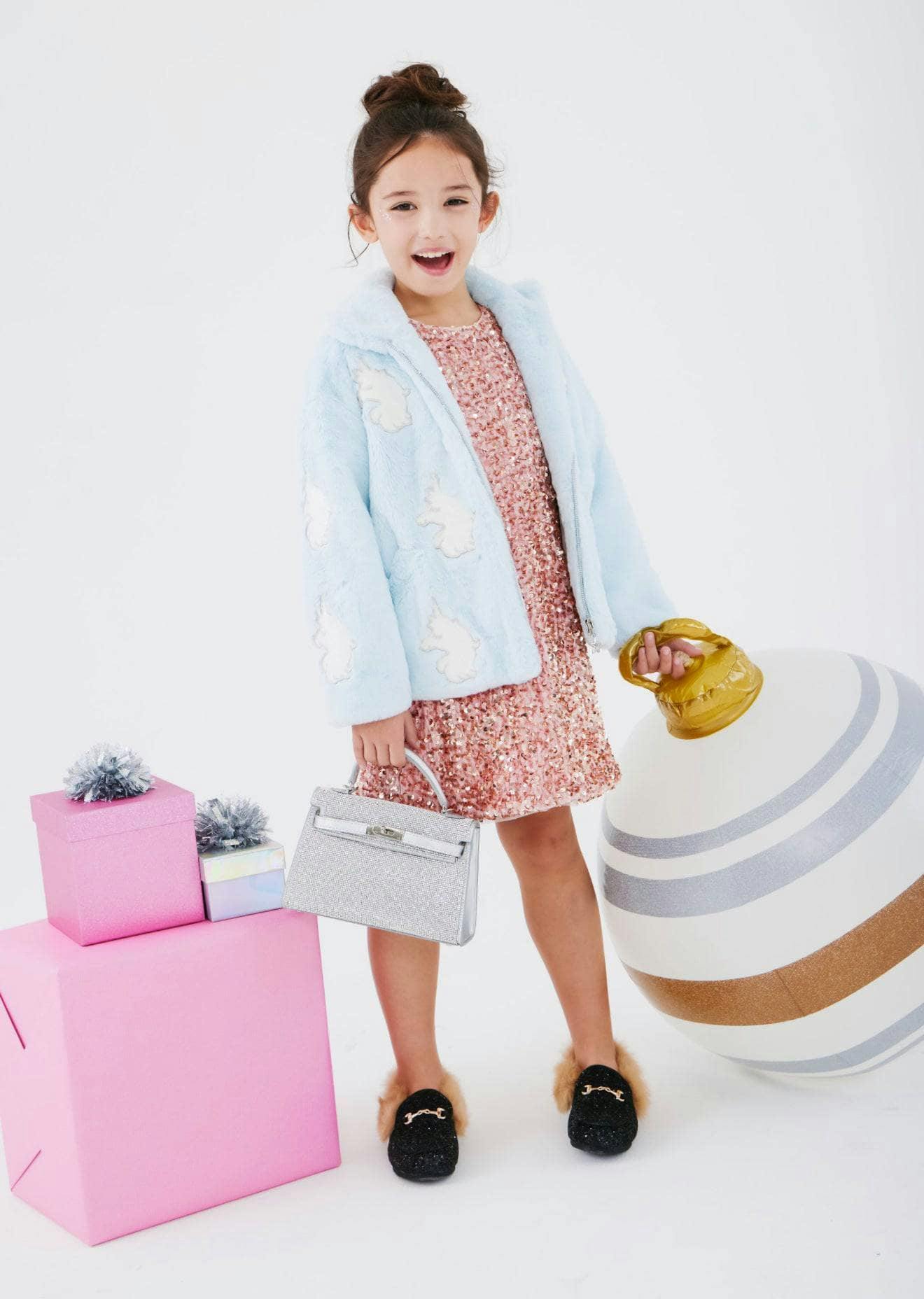 Sky Faux Fur Coat