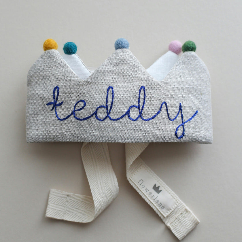 Neutral Custom Birthday Crown