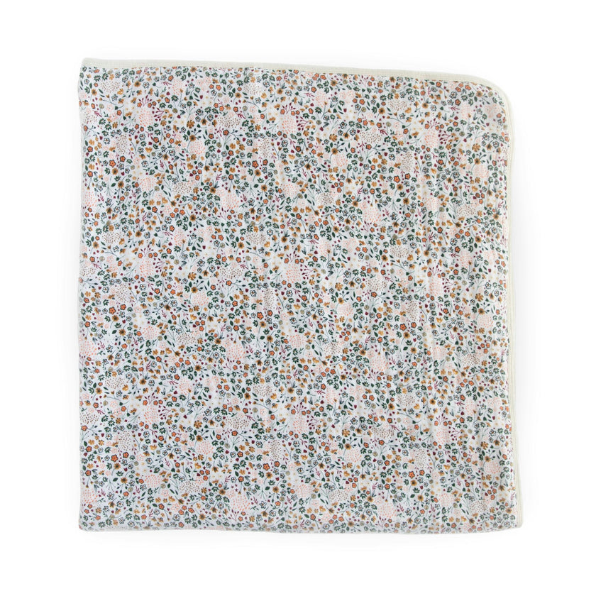 Original Cotton Muslin Quilt - Pressed Petals