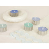 Blue & Green Tealight Candles