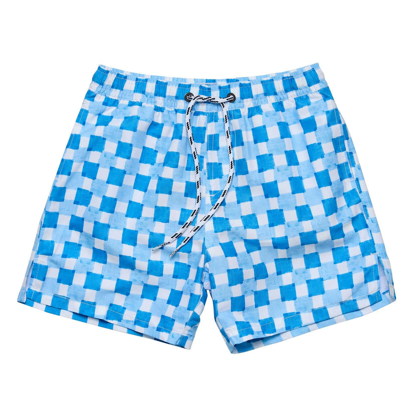 Ocean Grid Swim Short