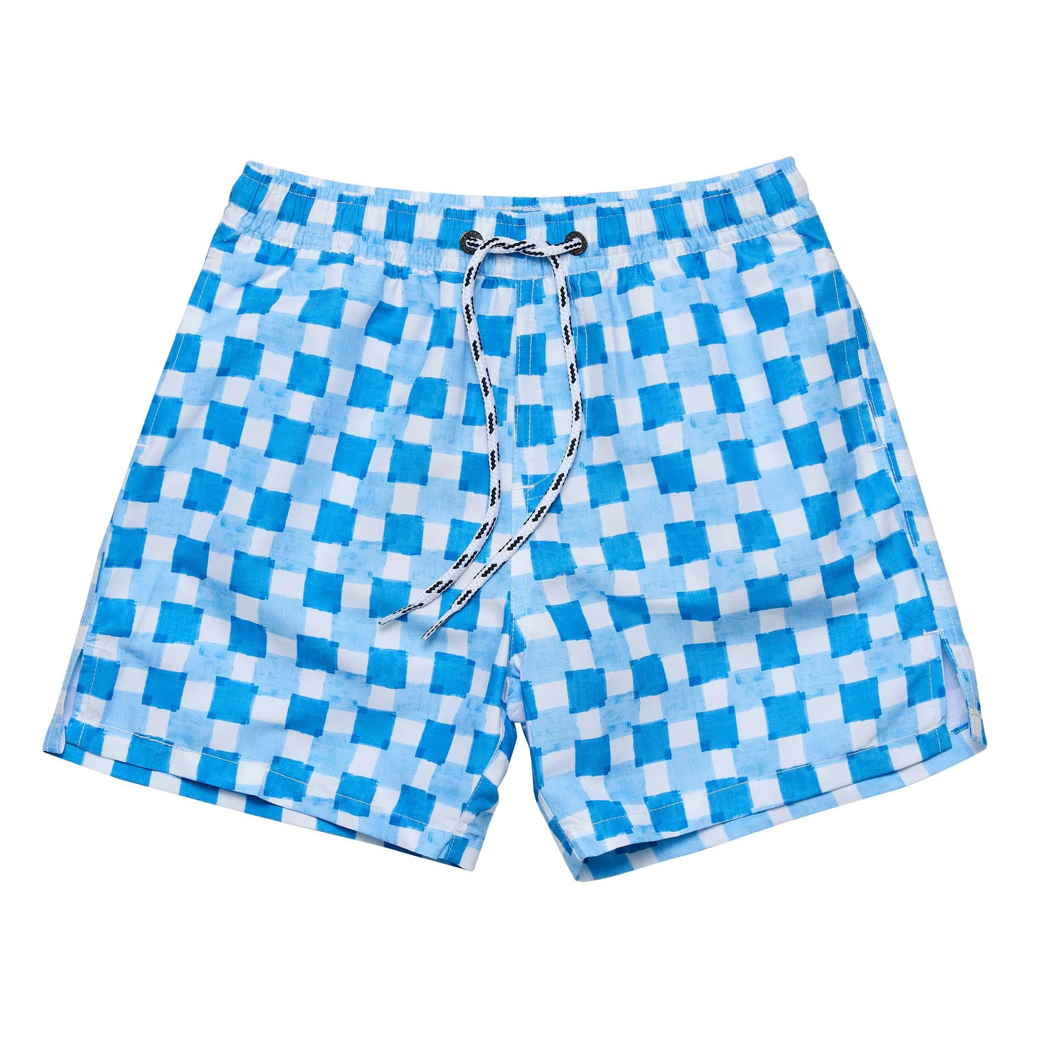 Ocean Grid Swim Short