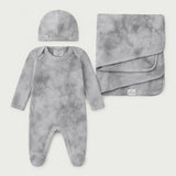 Marble Brushed Hacci Newborn Essentials Set
