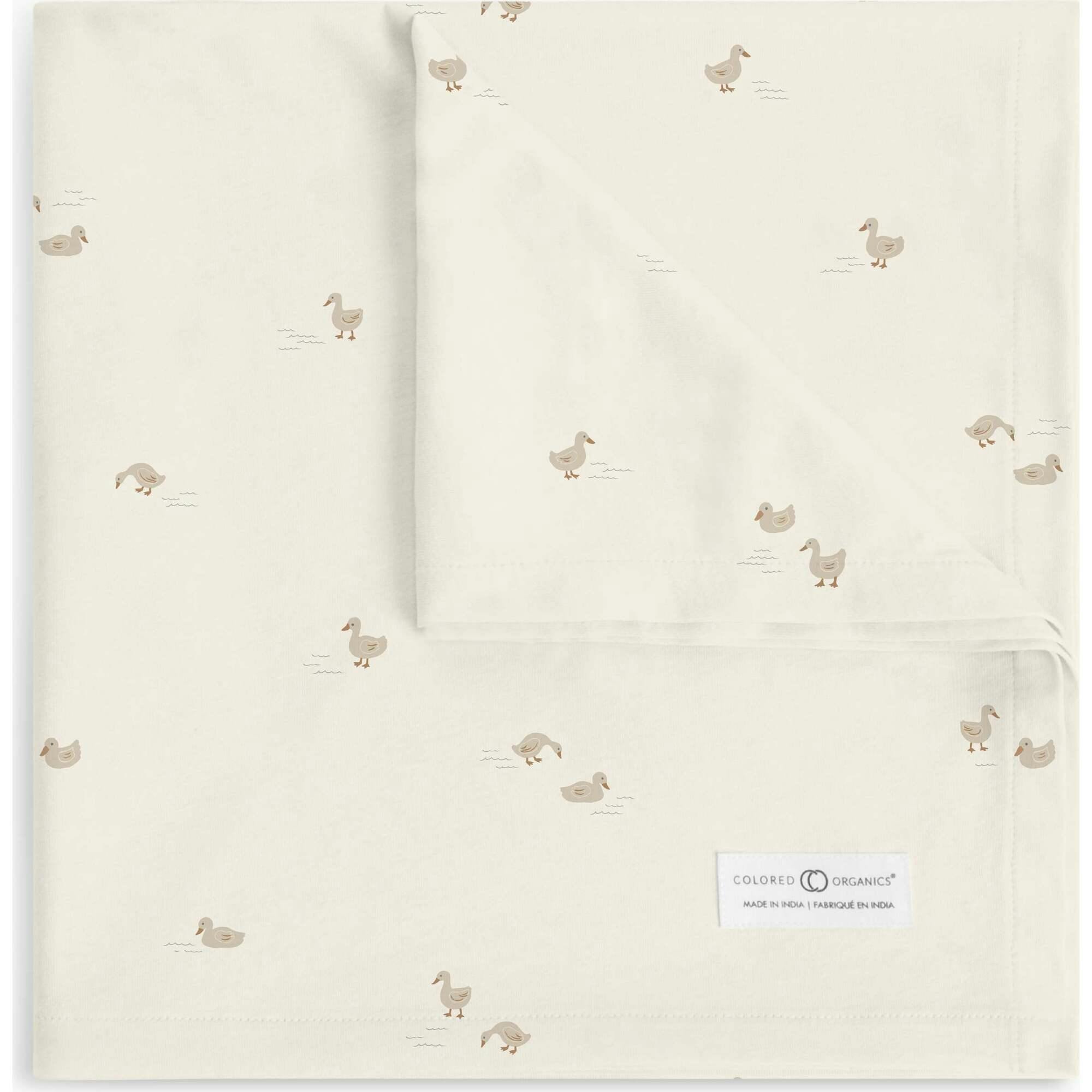 Swaddle Blanket | Duck / Oat + Chai