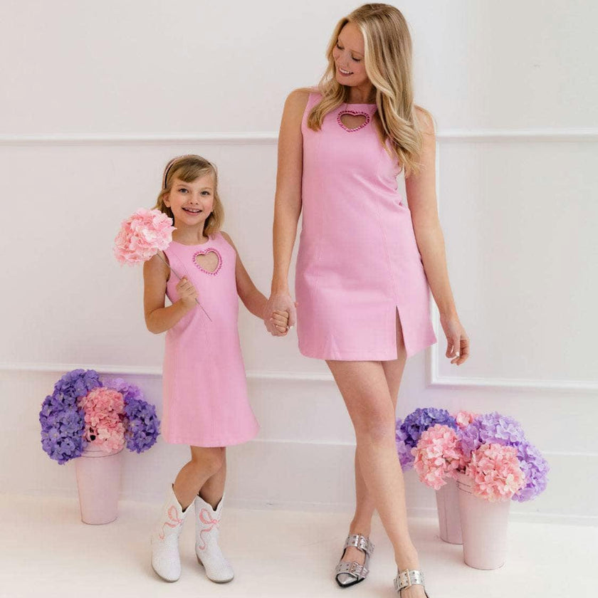Women's Crystal Heart Dress