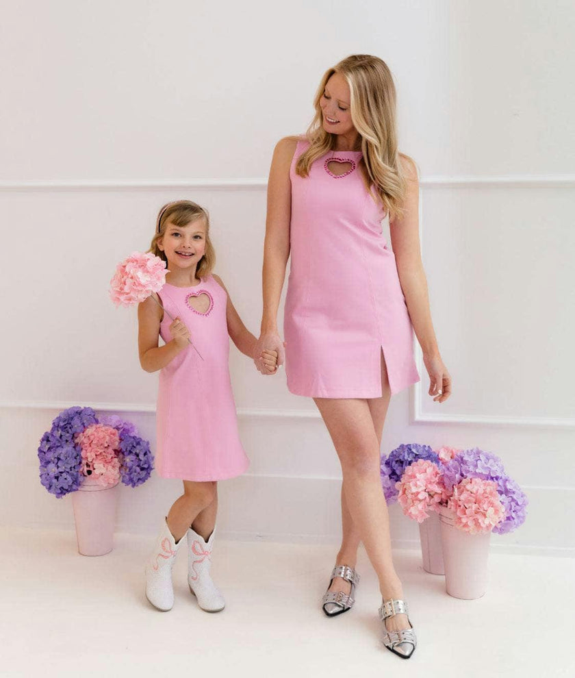 Women's Crystal Heart Dress