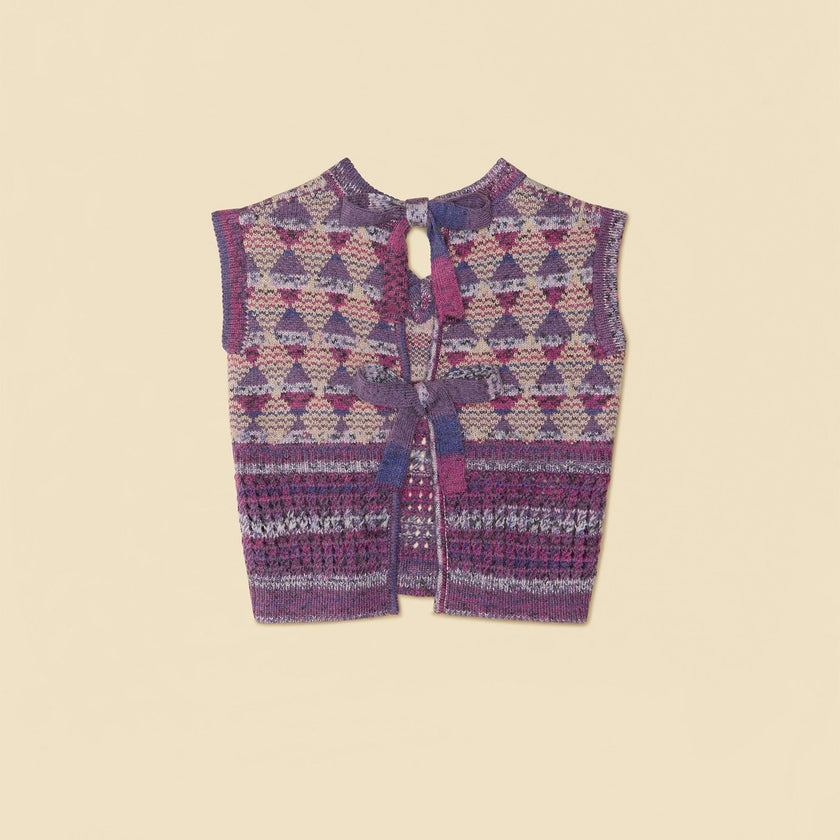 Tie Back Sweater Vest