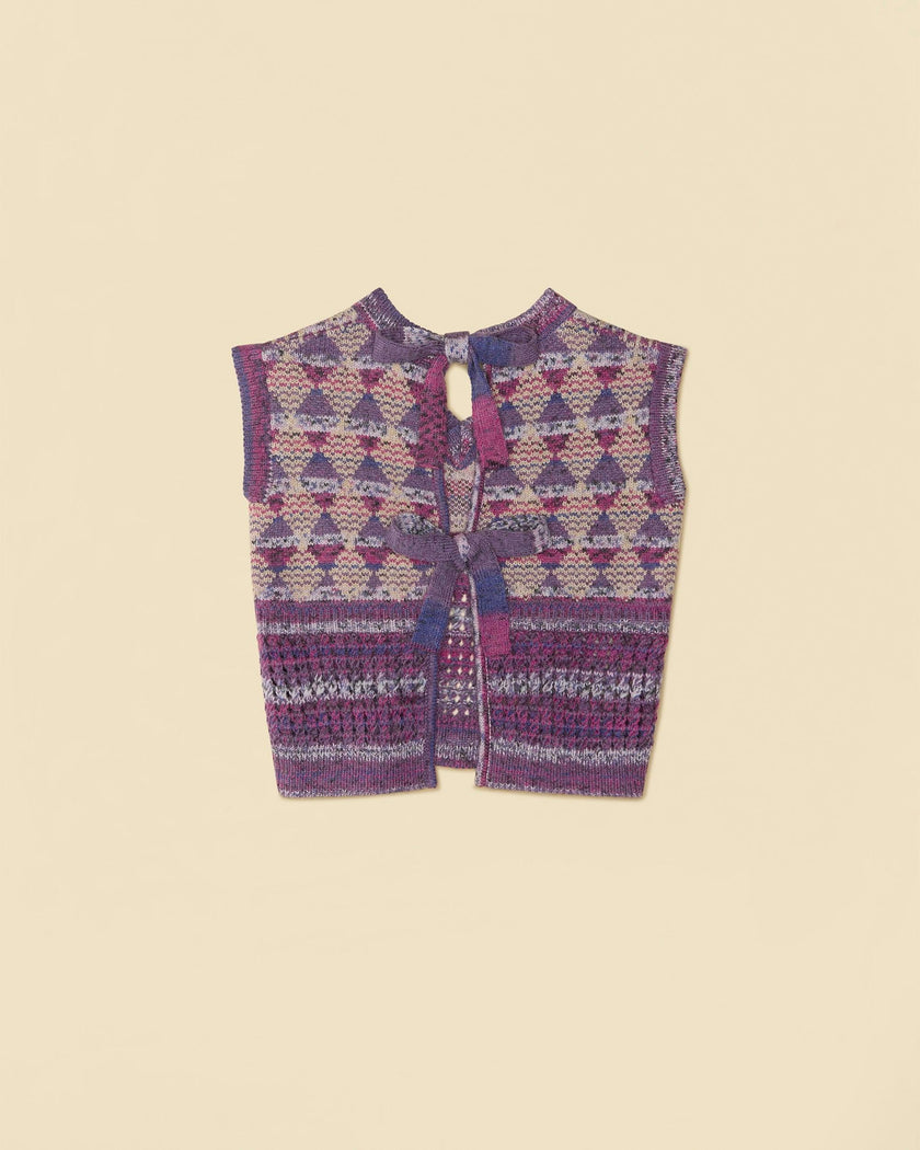 Tie Back Sweater Vest
