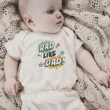 graphic bodysuit | rad like dad explosion