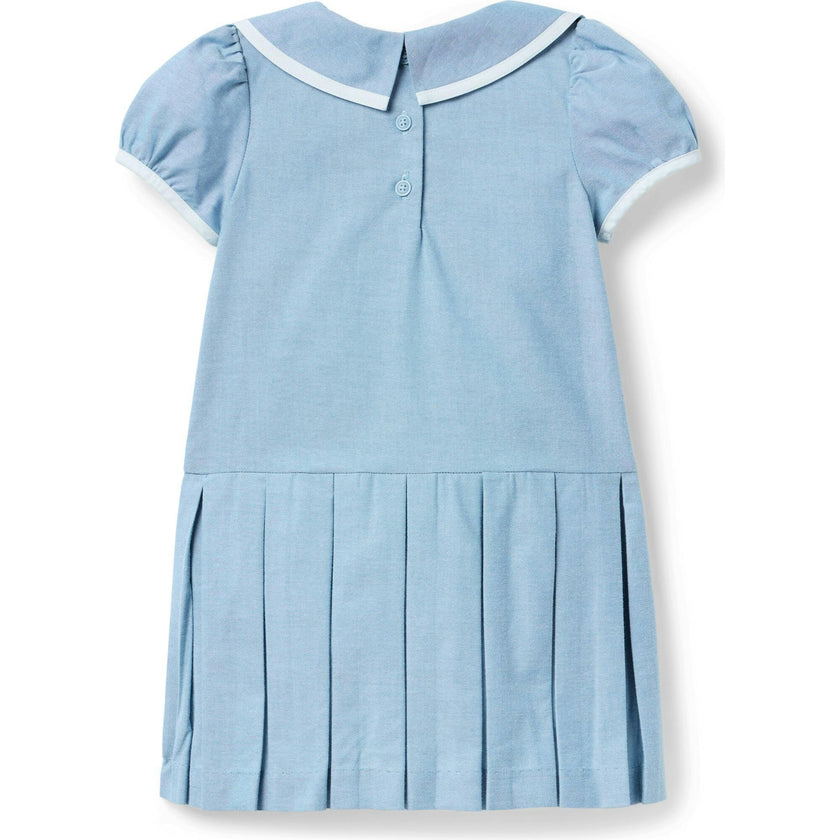 The Oxford Pleated Dress